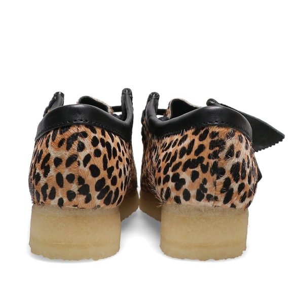 RARE Clarks Pony Fur Leopard Print Wallabees SZ9 - Picture 6 of 16